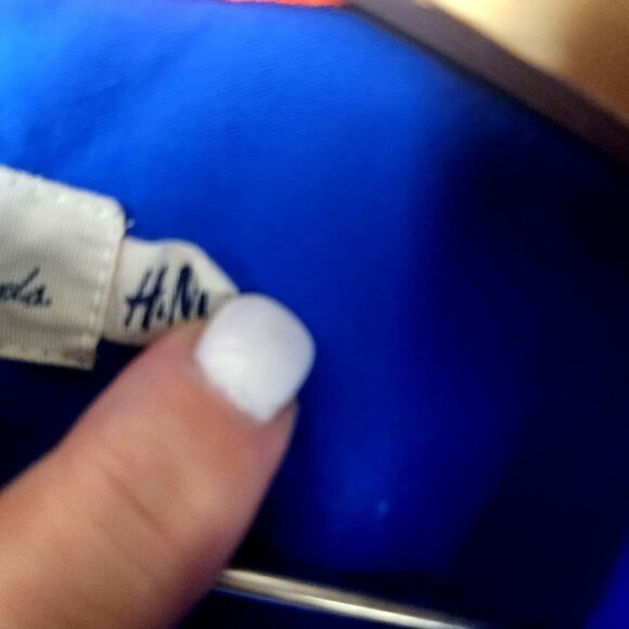 H&M Kids Long-Sleeved Button Down Shirt Boys 9-10Y Bright Blue - Picture 6 of 12